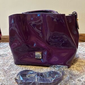 NWT sooner Bourke patent leather purse.